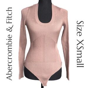 Abercrombie & Fitch - Y2K Ribbed Knit Bodysuit Minor Flaw - XS